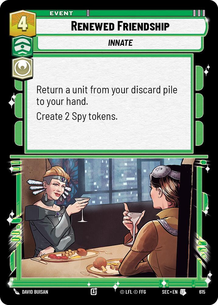 Renewed Friendship (Foil) [Secrets of Power] 615