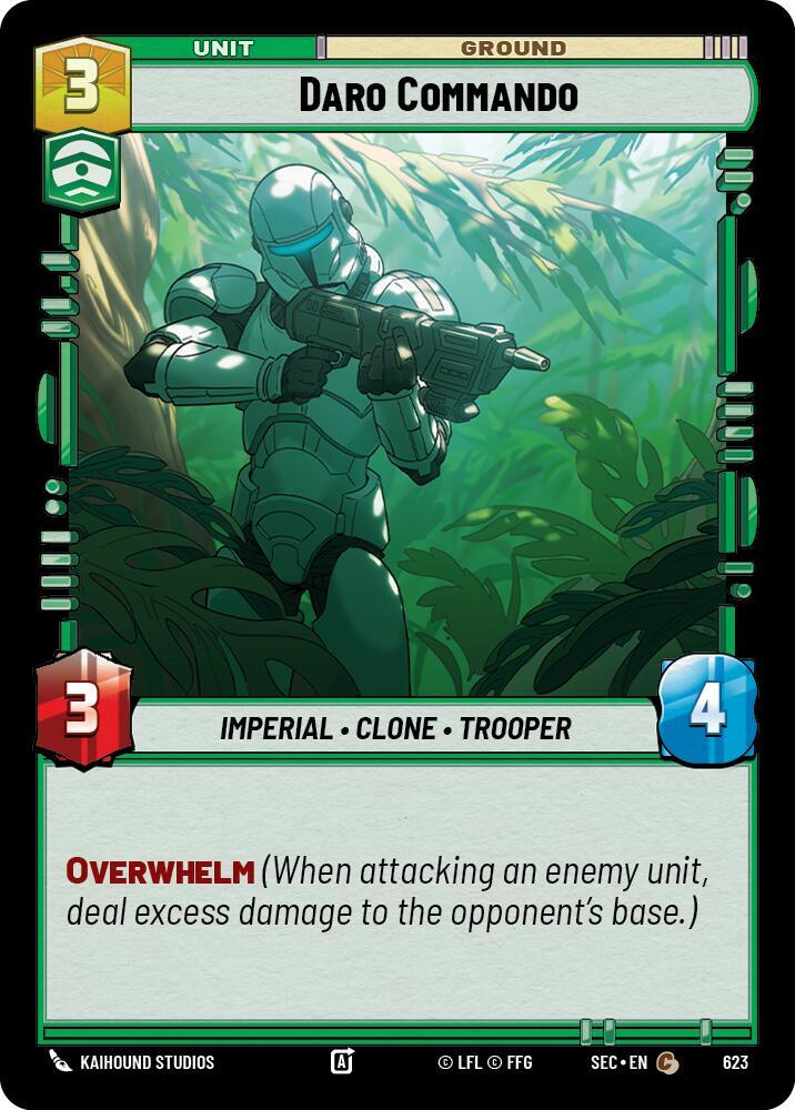 Daro Commando (Foil) [Secrets of Power] 623