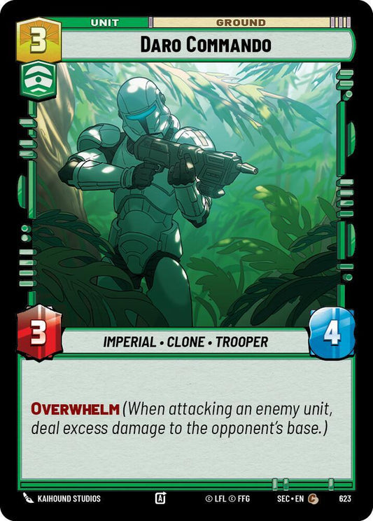 Daro Commando (Foil) [Secrets of Power] 623