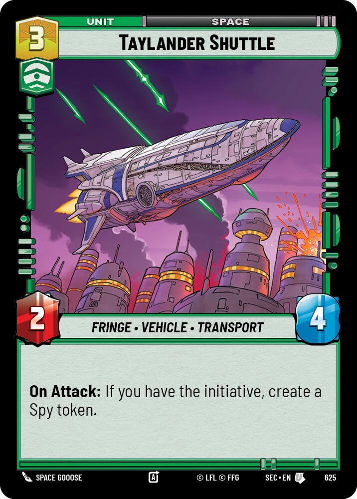 Taylander Shuttle (Foil) [Secrets of Power] 625