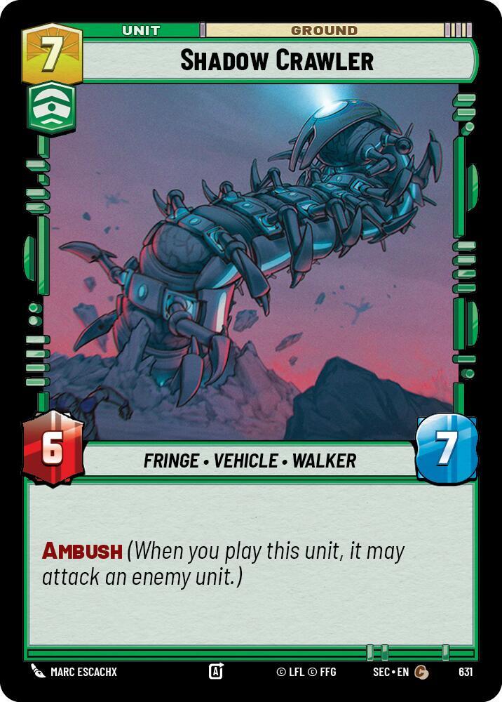 Shadow Crawler (Foil) [Secrets of Power] 631