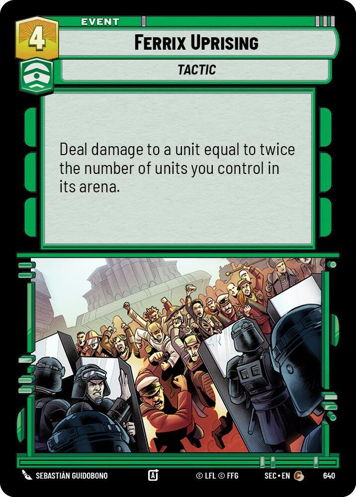 Ferrix Uprising (Foil) [Secrets of Power] 640