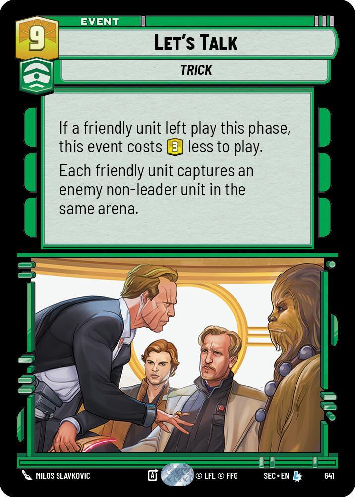 Let's Talk (Foil) [Secrets of Power] 641