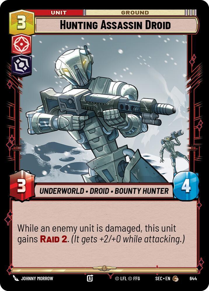 Hunting Assassin Droid (Foil) [Secrets of Power] 644