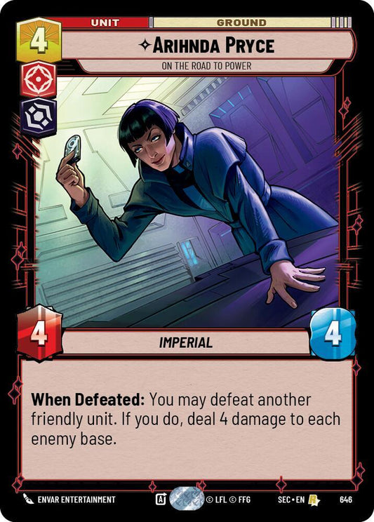 Arihnda Pryce - On the Road to Power (Foil) [Secrets of Power] 646