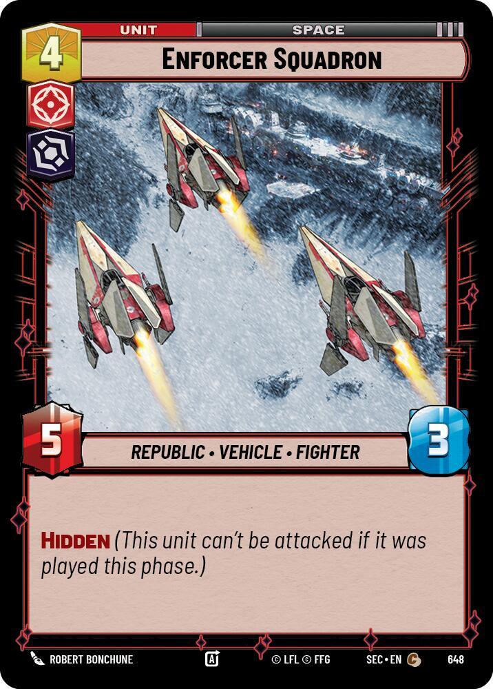 Enforcer Squadron (Foil) [Secrets of Power] 648