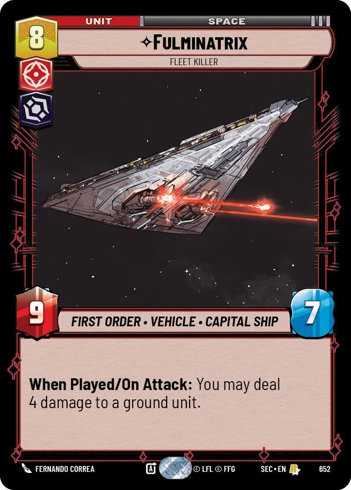 Fulminatrix - Fleet Killer (Foil) [Secrets of Power] 652