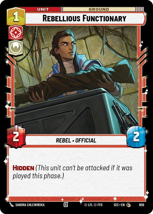 Rebellious Functionary (Foil) [Secrets of Power] 656