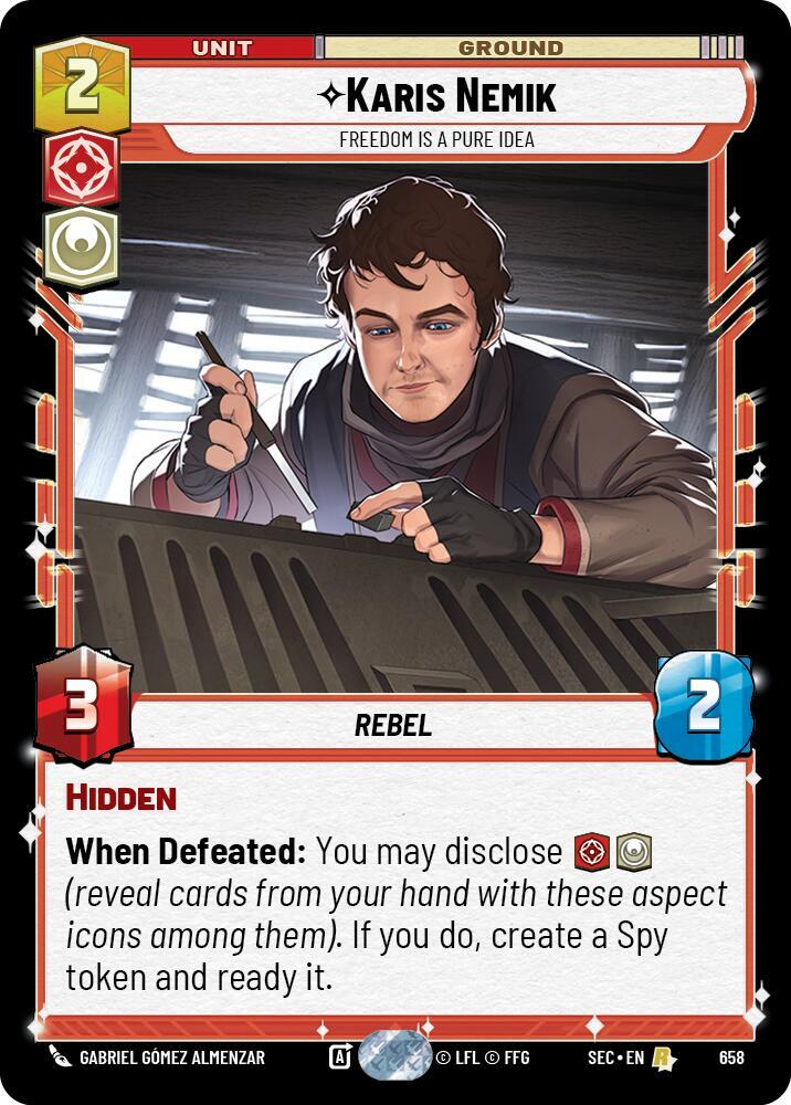 Karis Nemik - Freedom is a Pure Idea (Foil) [Secrets of Power] 658