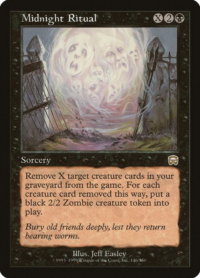 Midnight Ritual [Mercadian Masques] 146