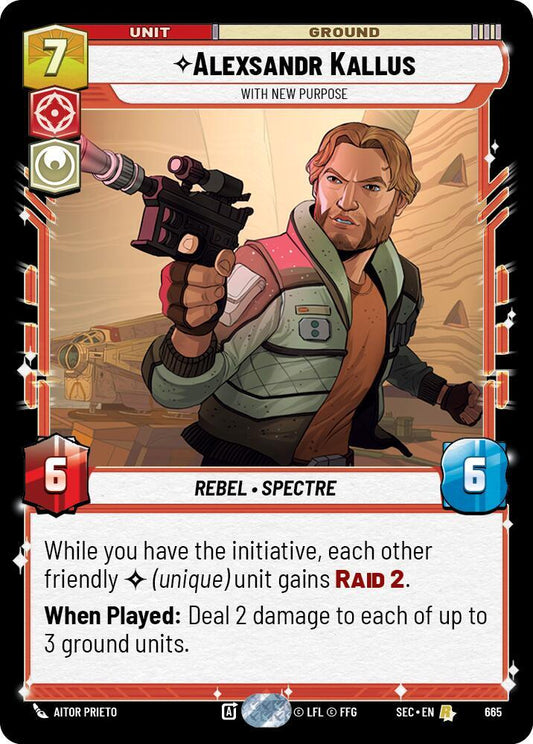 Alexsandr Kallus - With New Purpose (Foil) [Secrets of Power] 665