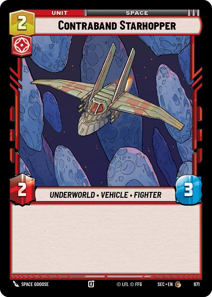 Contraband Starhopper (Foil) [Secrets of Power] 671