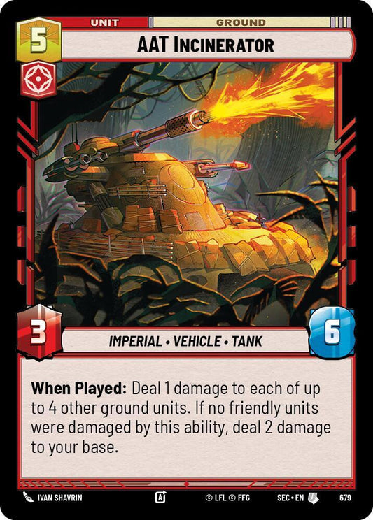 AAT Incinerator (Foil) [Secrets of Power] 679