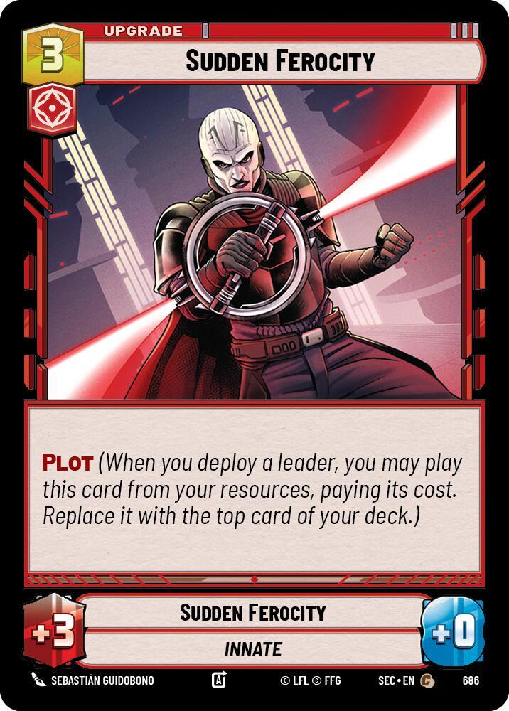 Sudden Ferocity (Foil) [Secrets of Power] 686