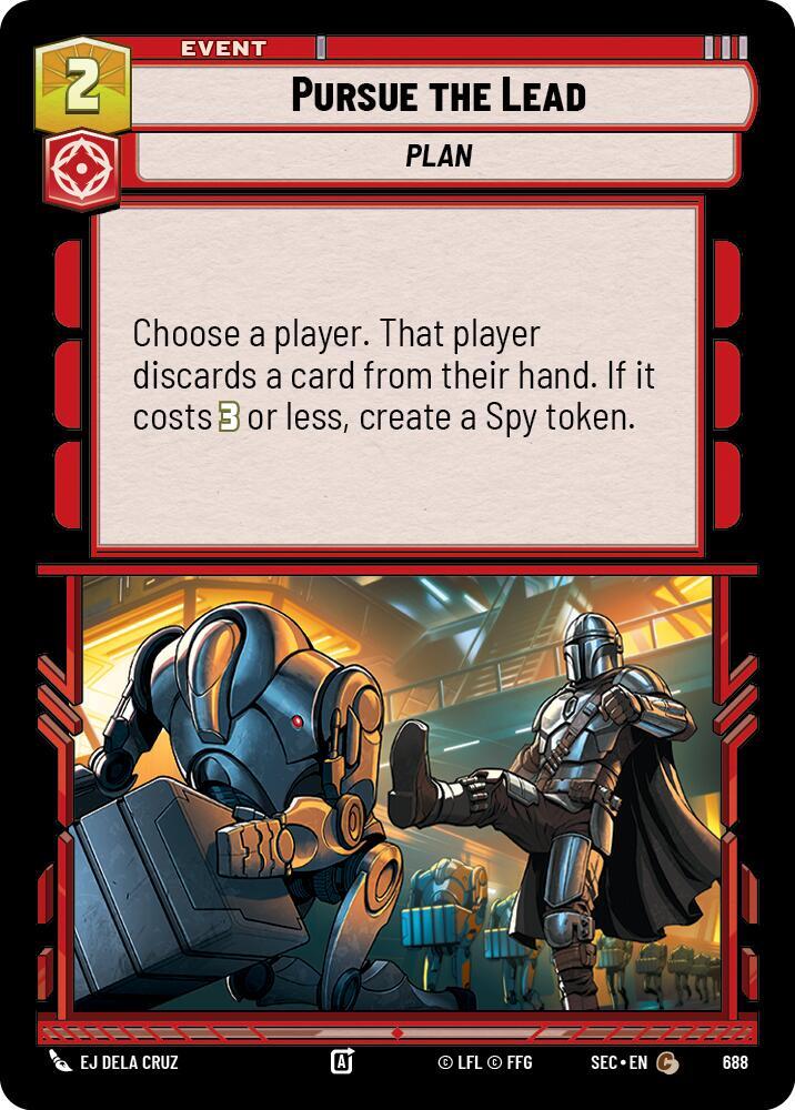 Pursue the Lead (Foil) [Secrets of Power] 688