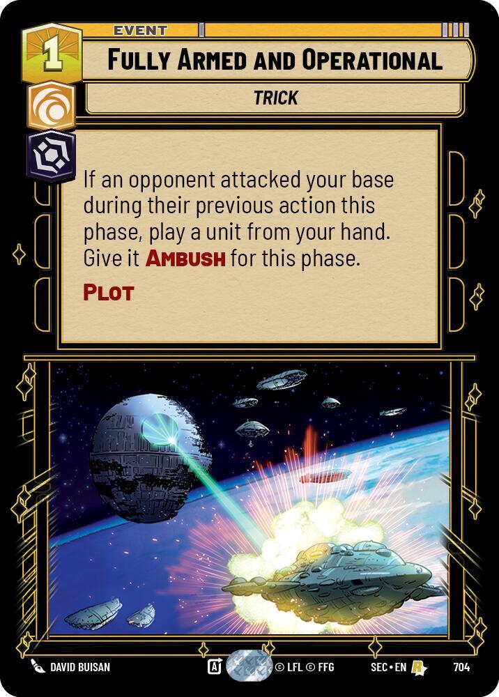 Fully Armed and Operational (Foil) [Secrets of Power] 704