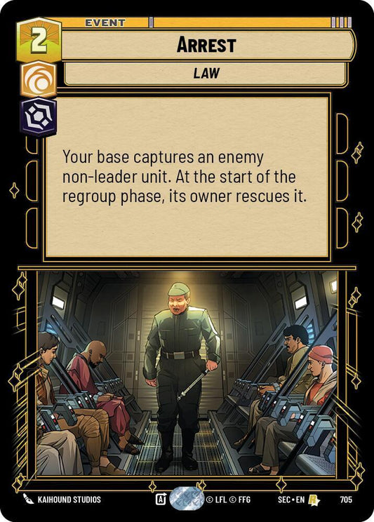 Arrest (Foil) [Secrets of Power] 705