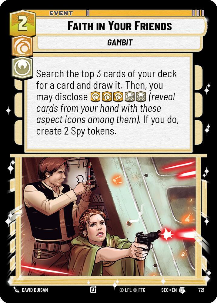 Faith in Your Friends (Foil) [Secrets of Power] 721