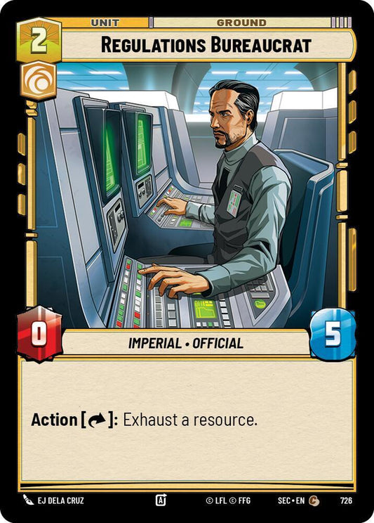 Regulations Bureaucrat (Foil) [Secrets of Power] 726