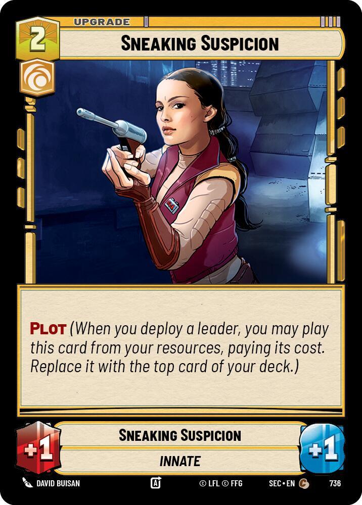 Sneaking Suspicion (Foil) [Secrets of Power] 736