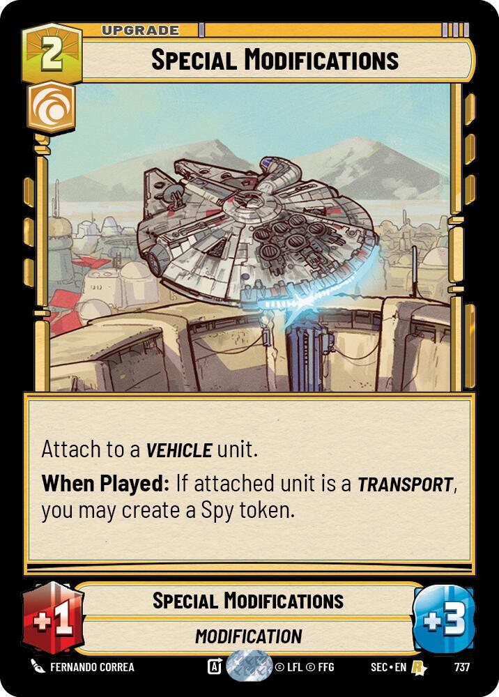 Special Modifications (Foil) [Secrets of Power] 737