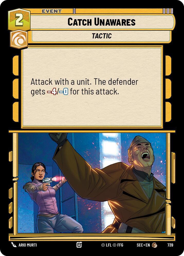 Catch Unawares (Foil) [Secrets of Power] 739