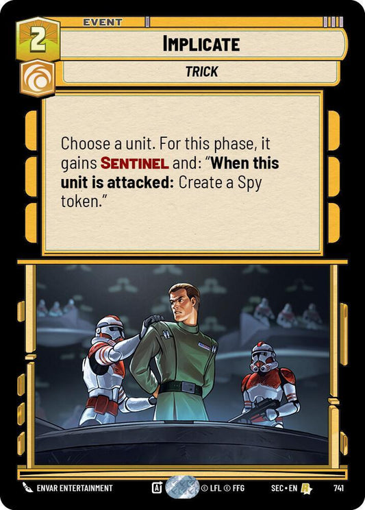 Implicate (Foil) [Secrets of Power] 741