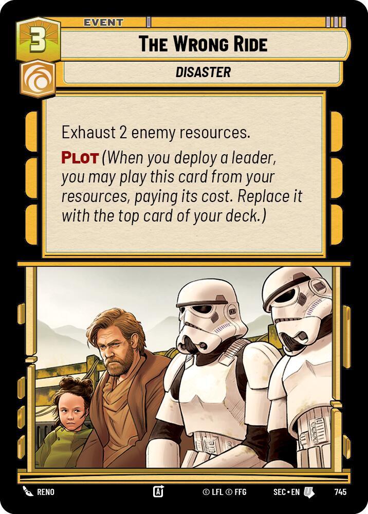 The Wrong Ride (Foil) [Secrets of Power] 745