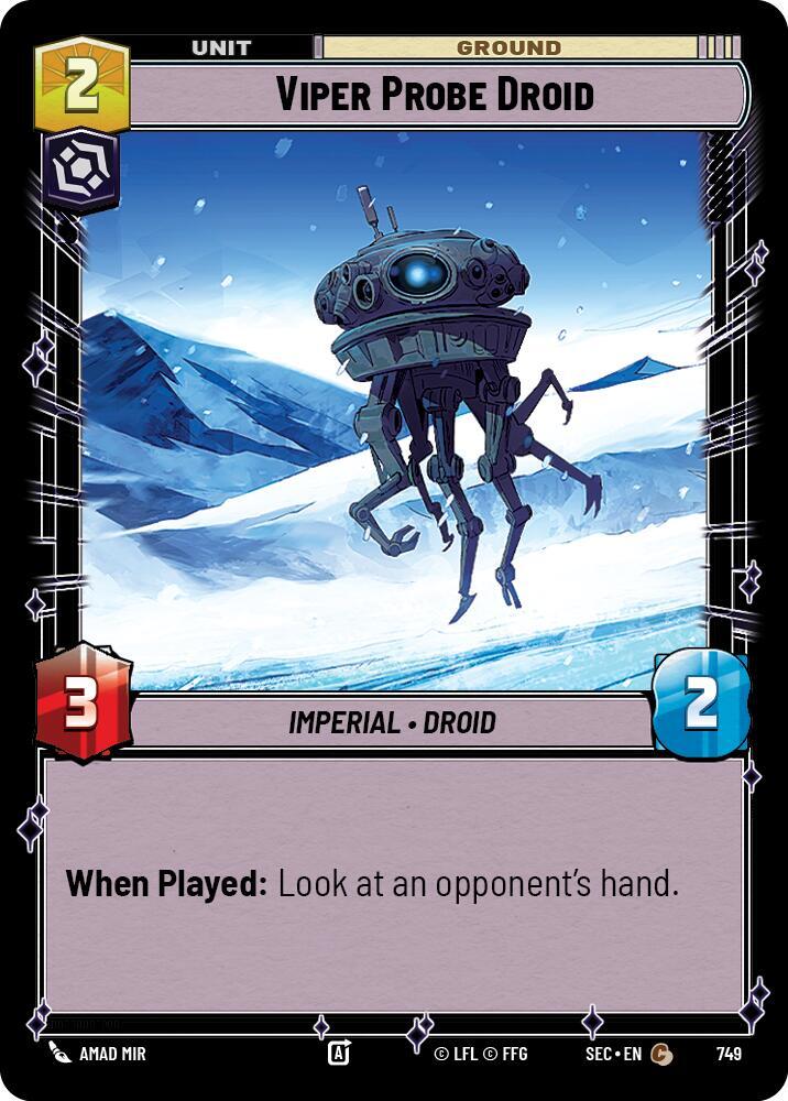 Viper Probe Droid (Foil) [Secrets of Power] 749