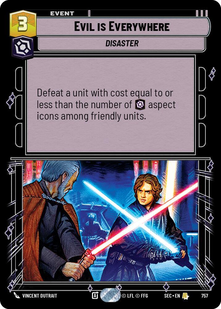 Evil is Everywhere (Foil) [Secrets of Power] 757