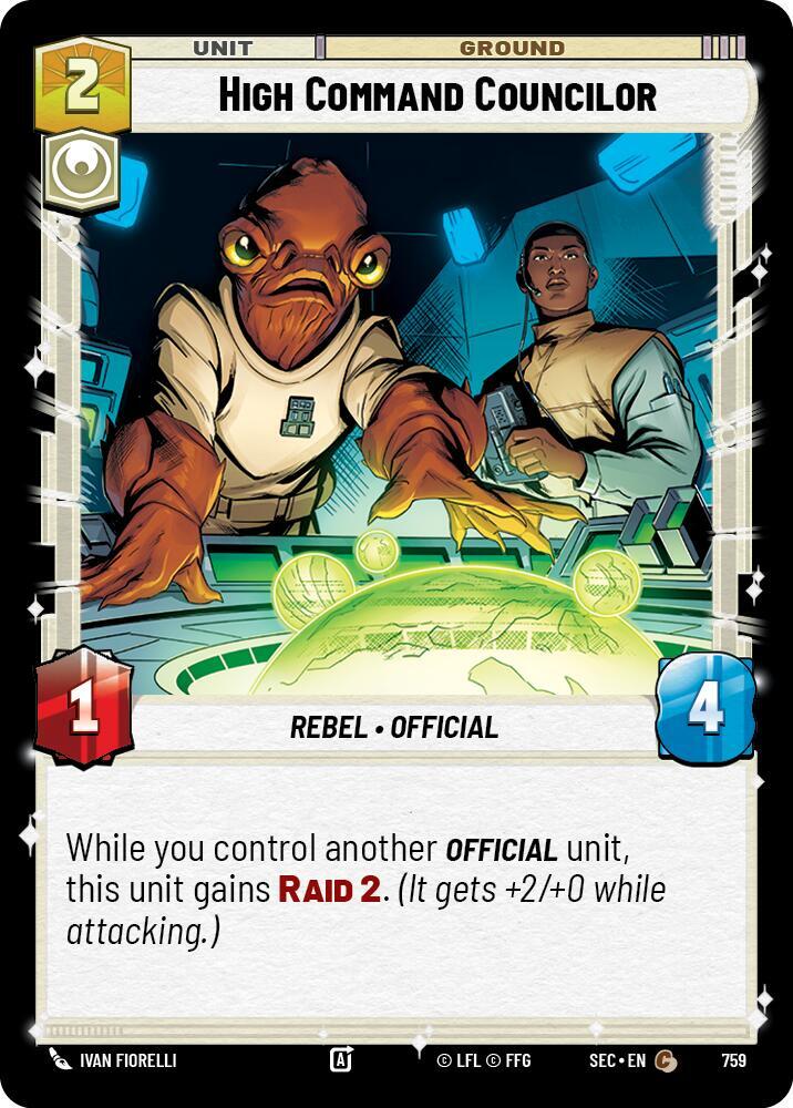 High Command Councilor (Foil) [Secrets of Power] 759