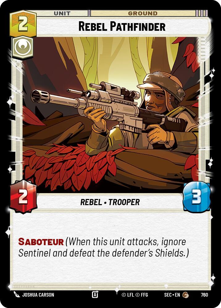 Rebel Pathfinder (Foil) [Secrets of Power] 760
