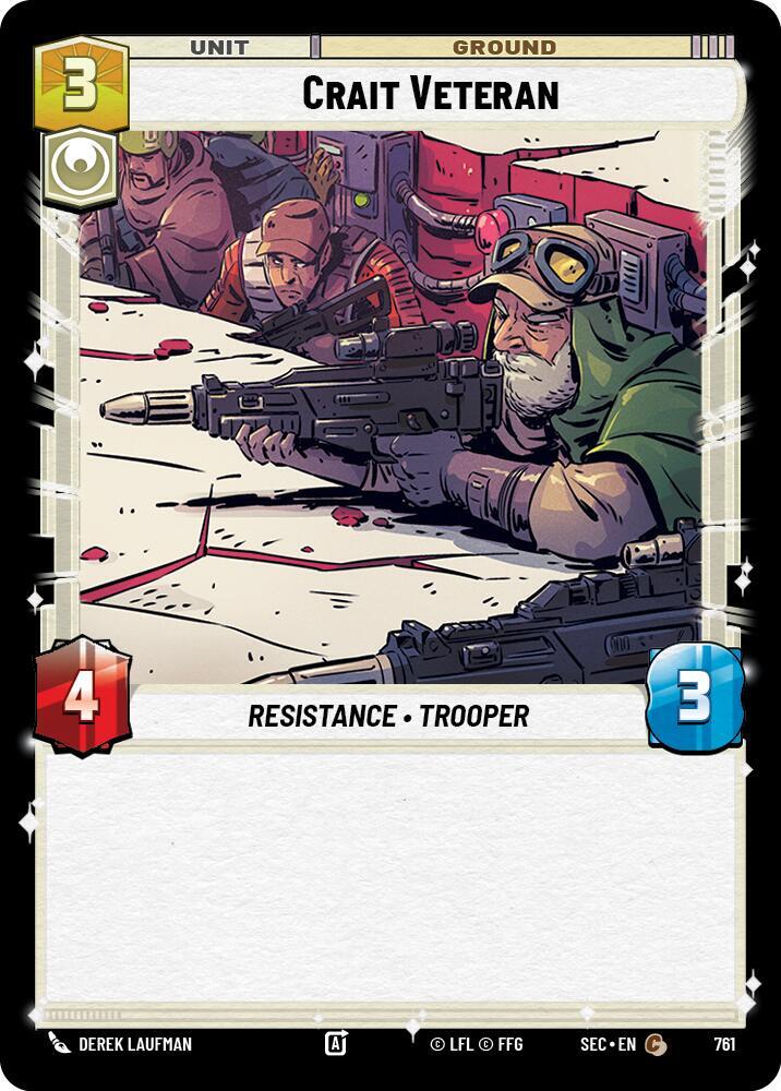 Crait Veteran (Foil) [Secrets of Power] 761