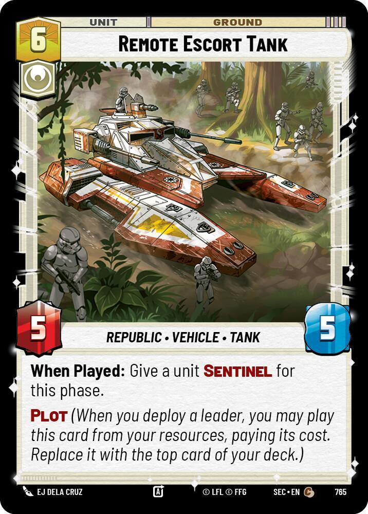 Remote Escort Tank (Foil) [Secrets of Power] 765