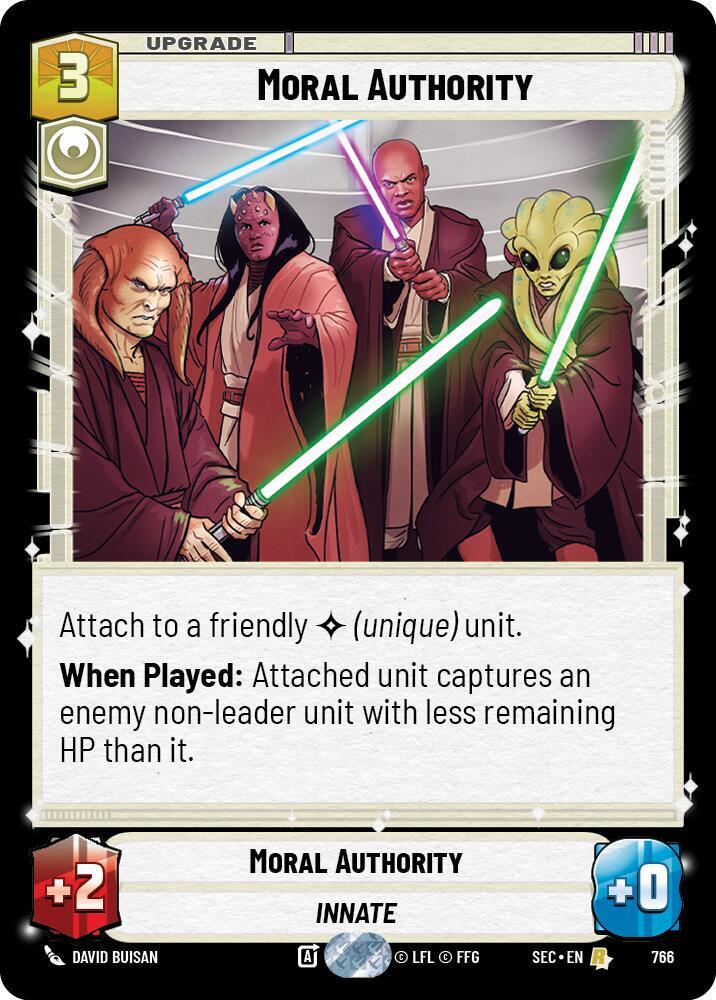 Moral Authority (Foil) [Secrets of Power] 766