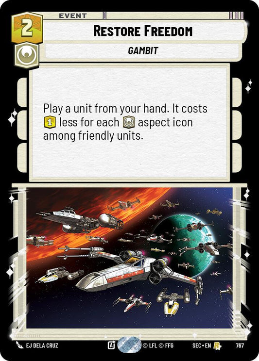 Restore Freedom (Foil) [Secrets of Power] 767
