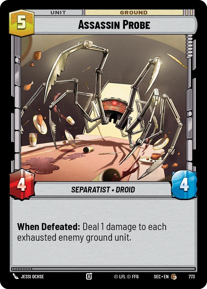Assassin Probe (Foil) [Secrets of Power] 773