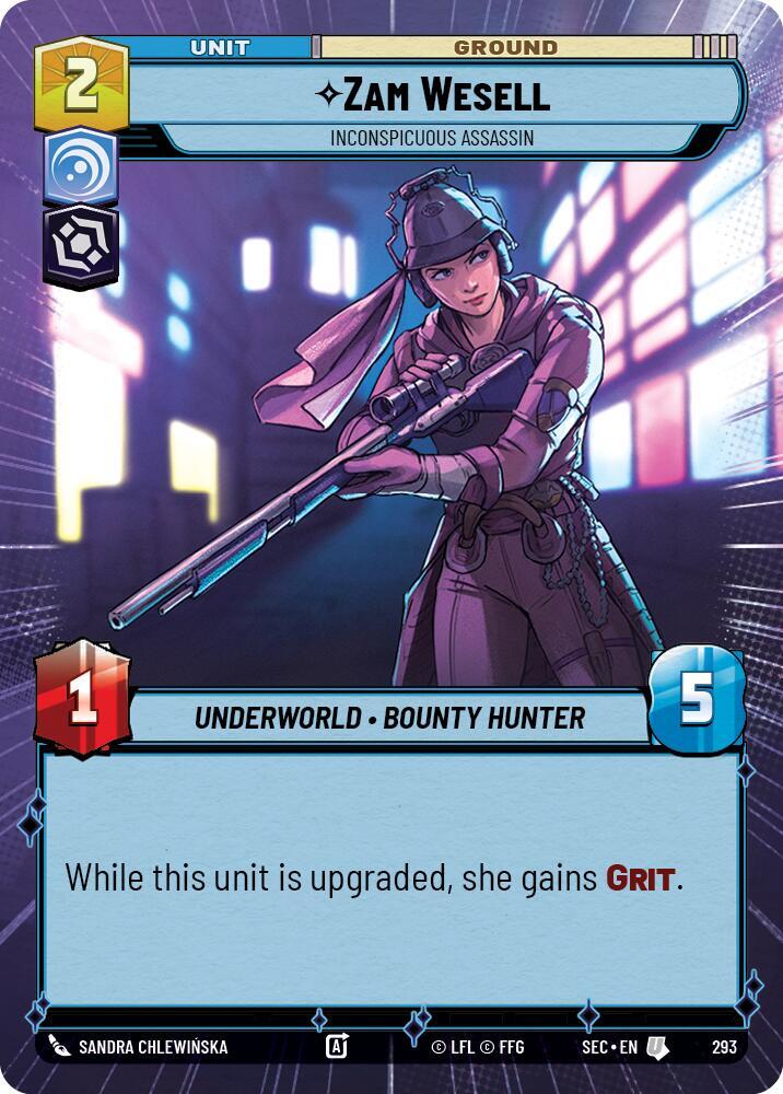 Zam Wesell - Inconspicuous Assassin (Hyperspace) [Secrets of Power] 293