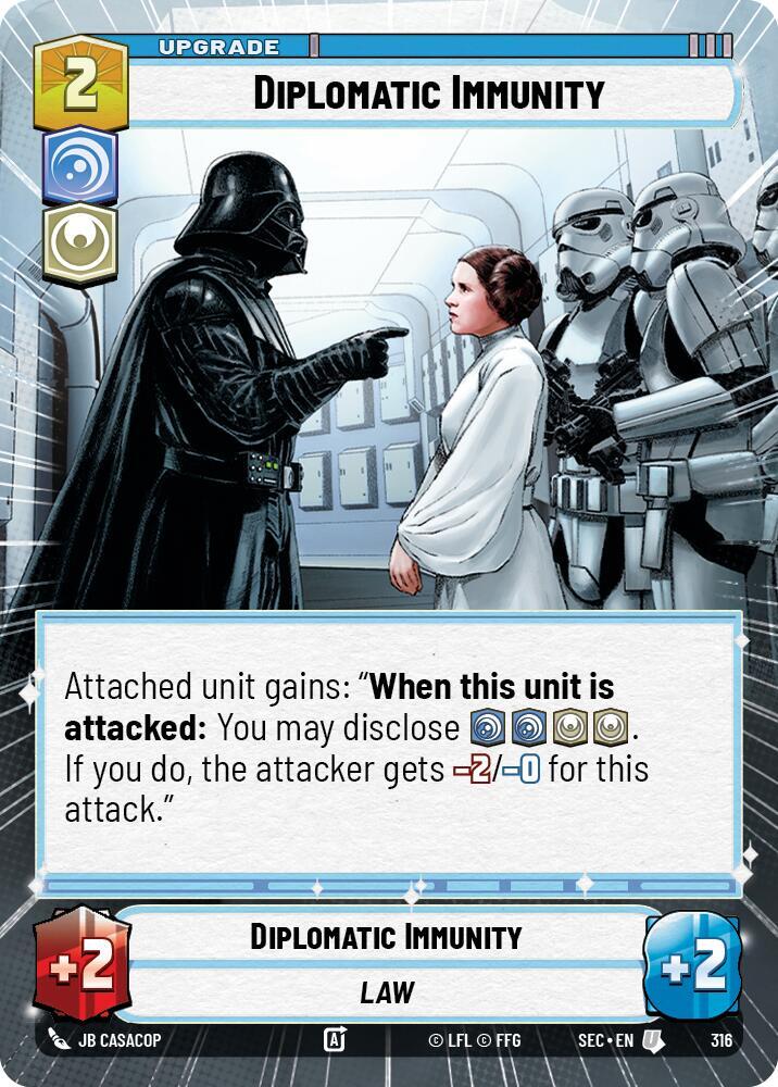 Diplomatic Immunity (Hyperspace) [Secrets of Power] 316