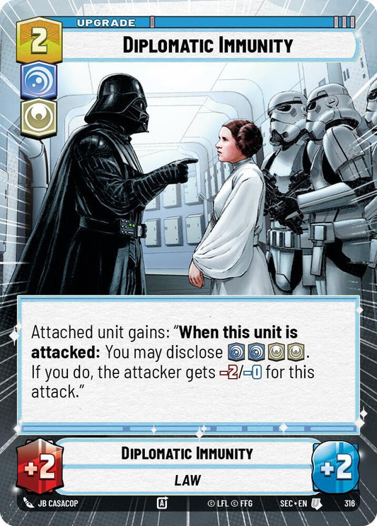Diplomatic Immunity (Hyperspace) [Secrets of Power] 316