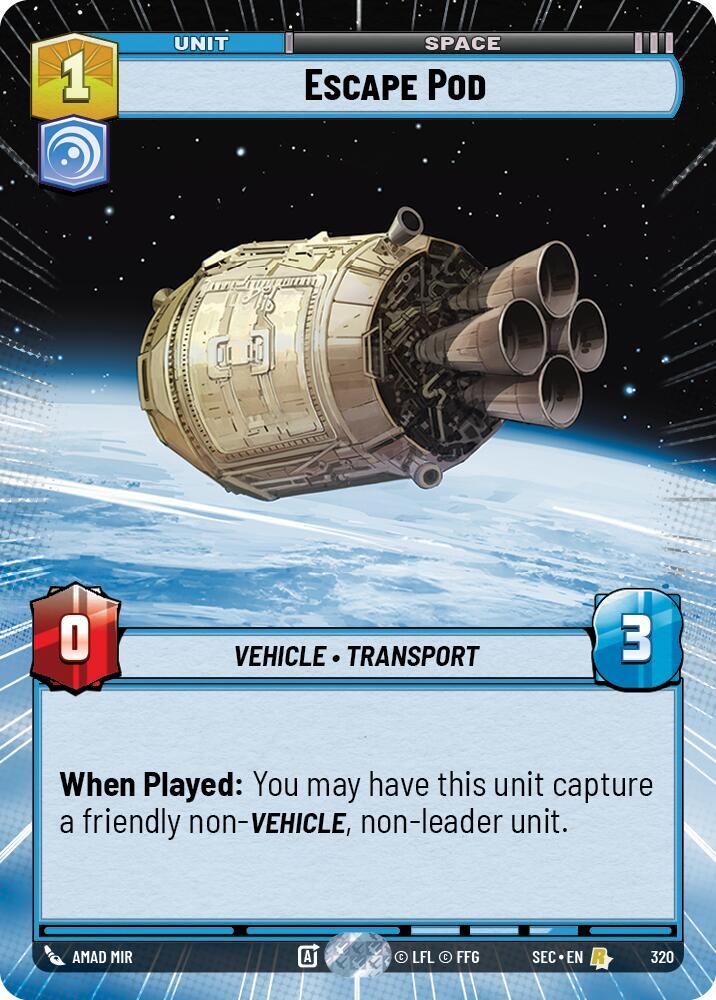 Escape Pod (Hyperspace) [Secrets of Power] 320