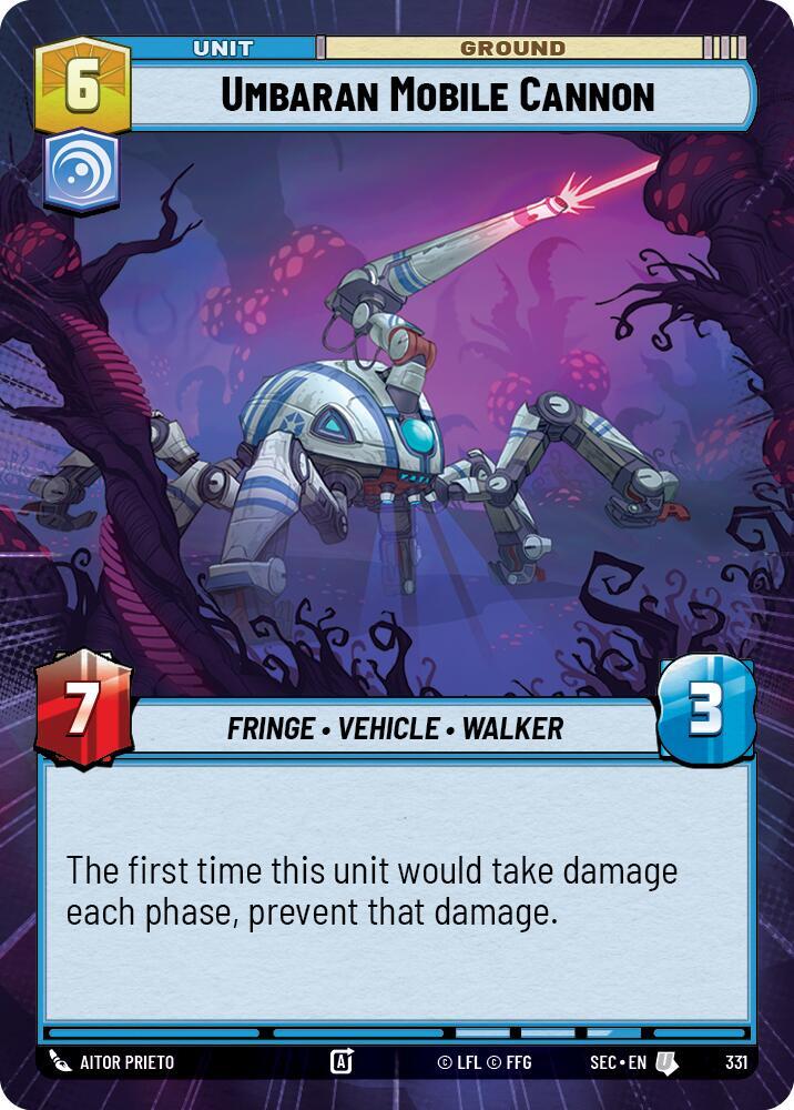 Umbaran Mobile Cannon (Hyperspace) [Secrets of Power] 331