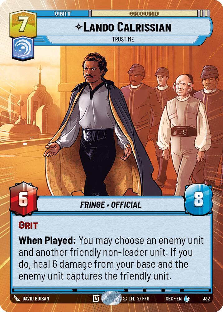 Lando Calrissian - Trust Me (Hyperspace) [Secrets of Power] 332