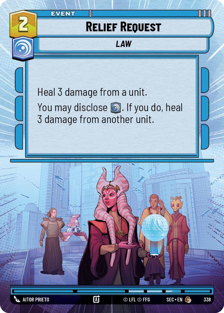 Relief Request (Hyperspace) [Secrets of Power] 338