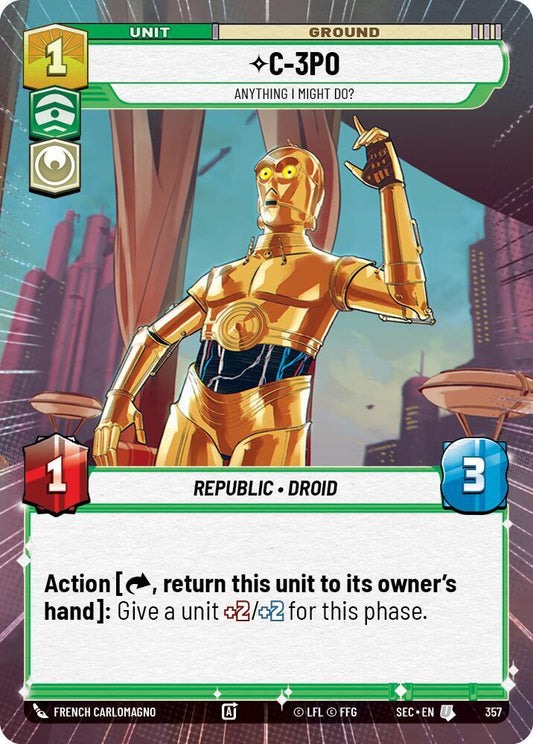 C-3PO - Anything I Might Do? (Hyperspace) [Secrets of Power] 357