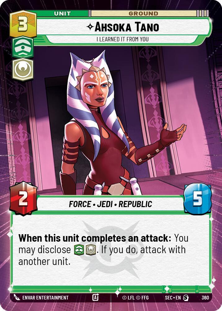 Ahsoka Tano - I Learned It from You (Hyperspace) [Secrets of Power] 360