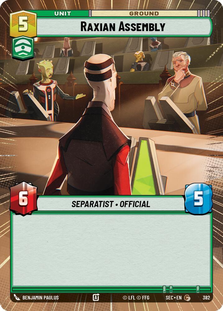 Raxian Assembly (Hyperspace) [Secrets of Power] 382