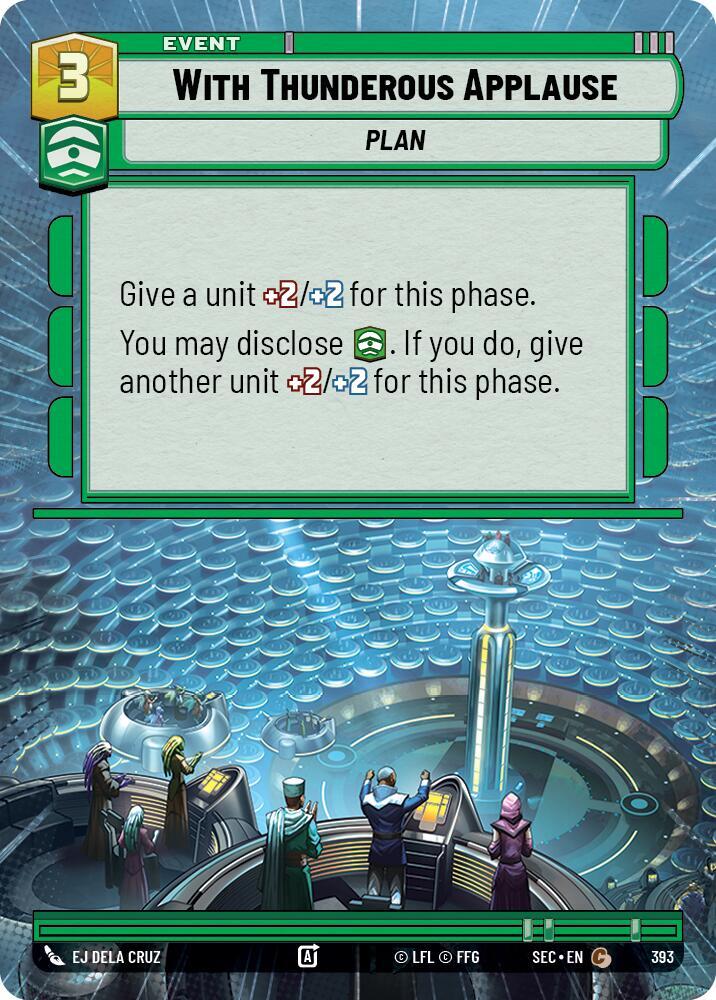 With Thunderous Applause (Hyperspace) [Secrets of Power] 393