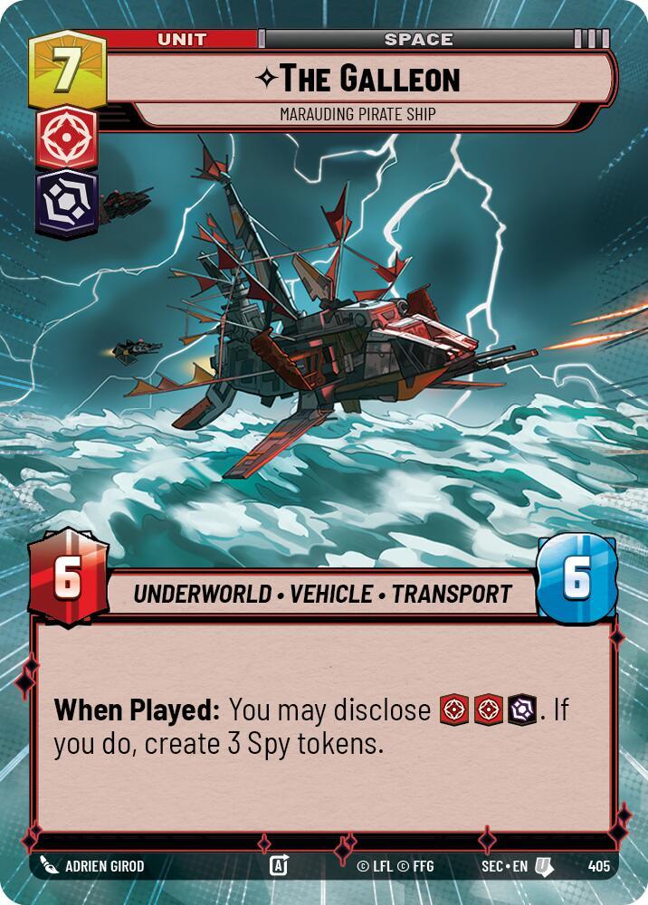 The Galleon - Marauding Pirate Ship (Hyperspace) [Secrets of Power] 405