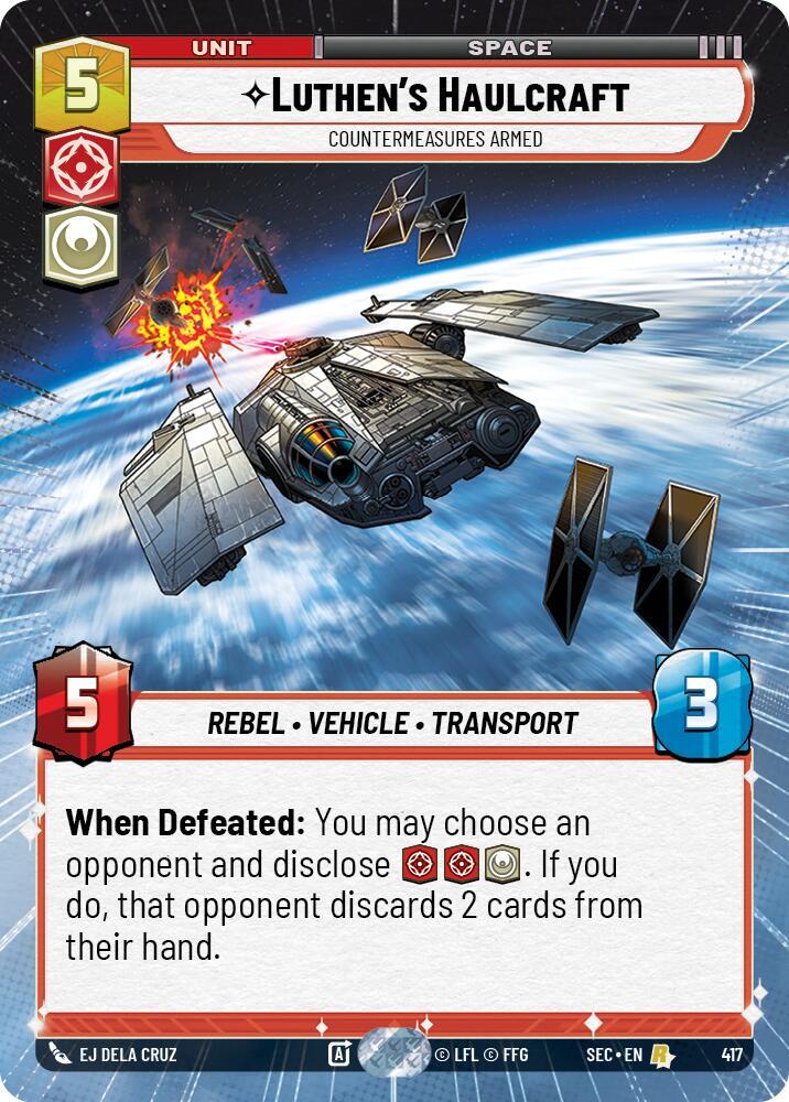Luthen's Haulcraft - Countermeasures Armed (Hyperspace) [Secrets of Power] 417